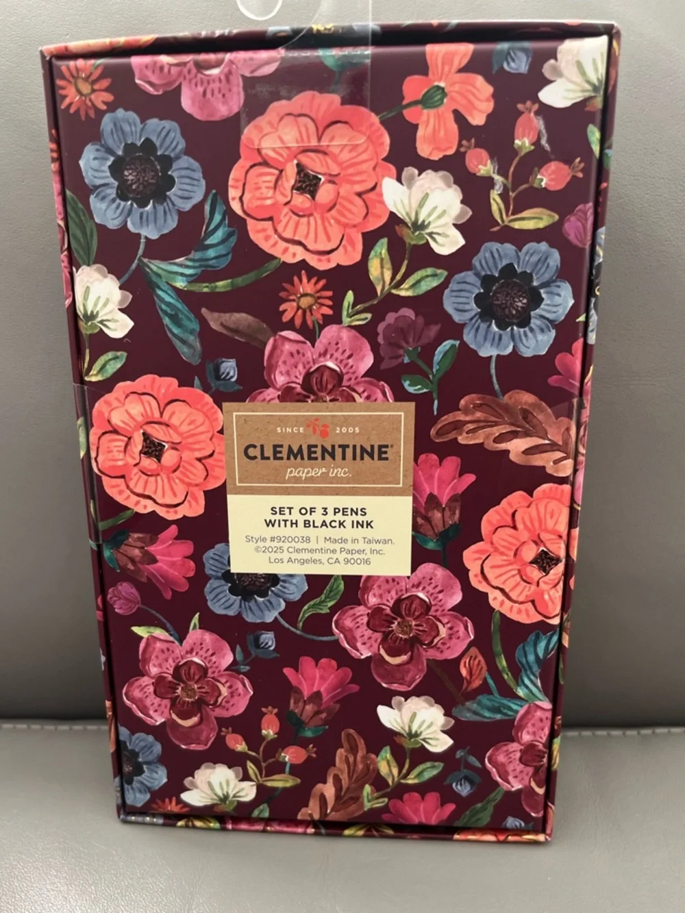 NEW Clementine Multi-Color Floral Pen Set #920038